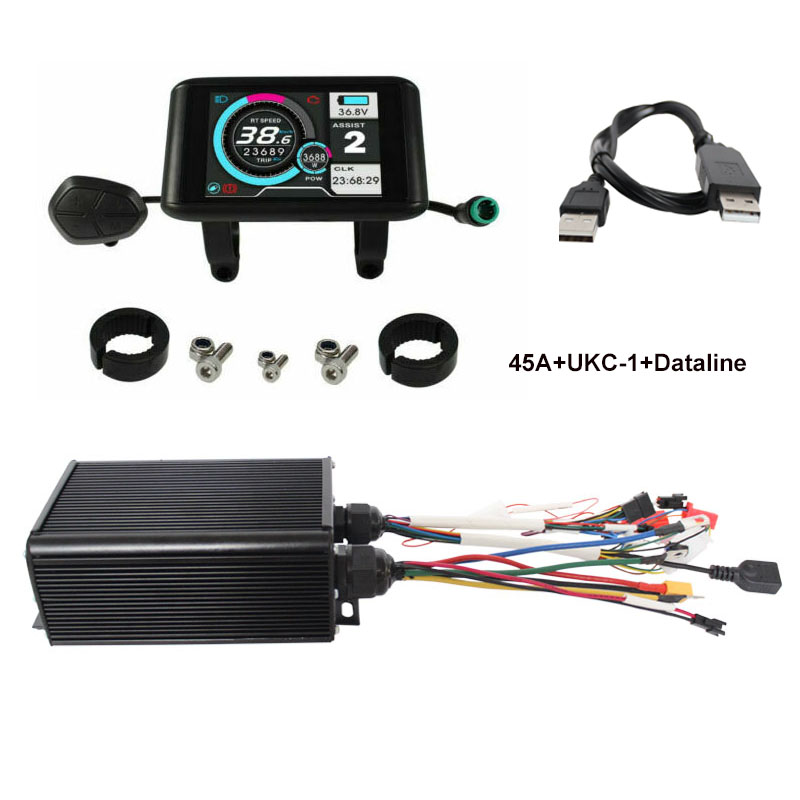 72V 100A Sabvoton Controller - Sabvoton MQCON SVMC7245 UKC1 Ekran 48V