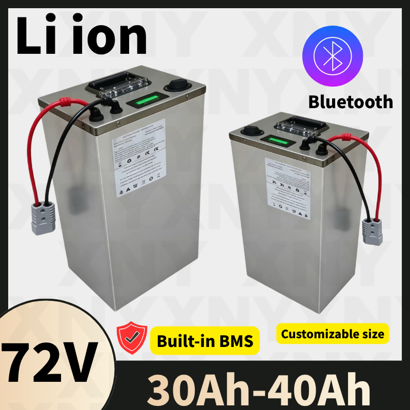 72V 40Ah Lifepo4 Battery Pack - 72V Lityum İyon Pil Paketi 30Ah/40Ah,