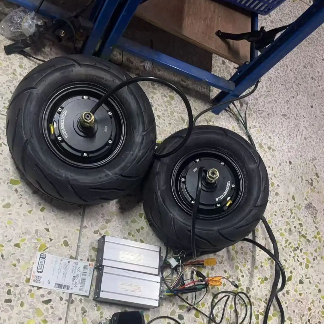 13 Inch 72V 5000W Brushless Motor - 4000W 5000W 6000W 60-Mıknatıslı Yüksek Güçlü