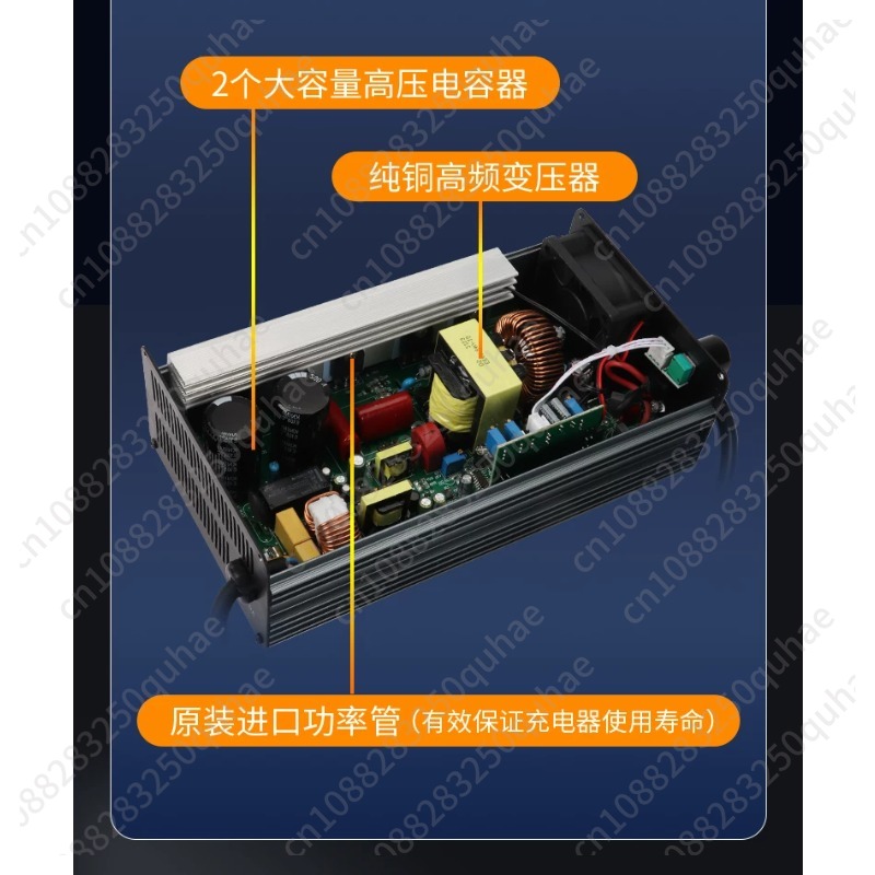 Yüksek Akımlı Ayarlanabilir Şa - 72V 15A Fast Charger incelemesi ve fiyatı