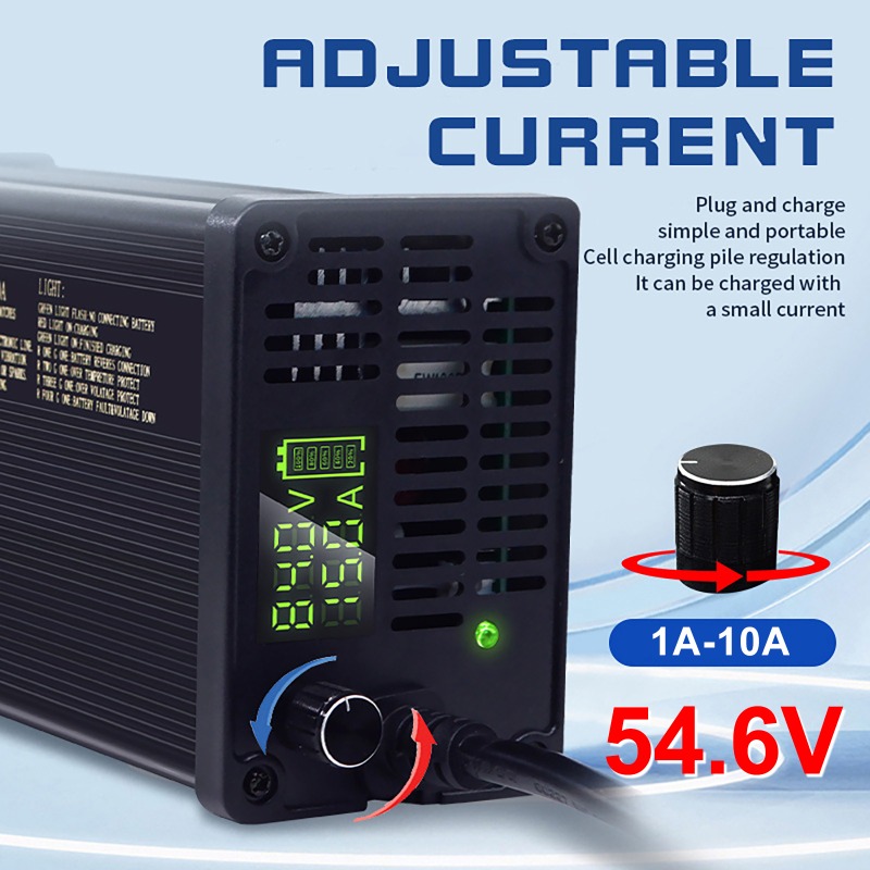 72V 2-8A 2-9.5A 2-15A 2-20A Al - 84V 20A Smart Charger incelemesi ve fiyatı