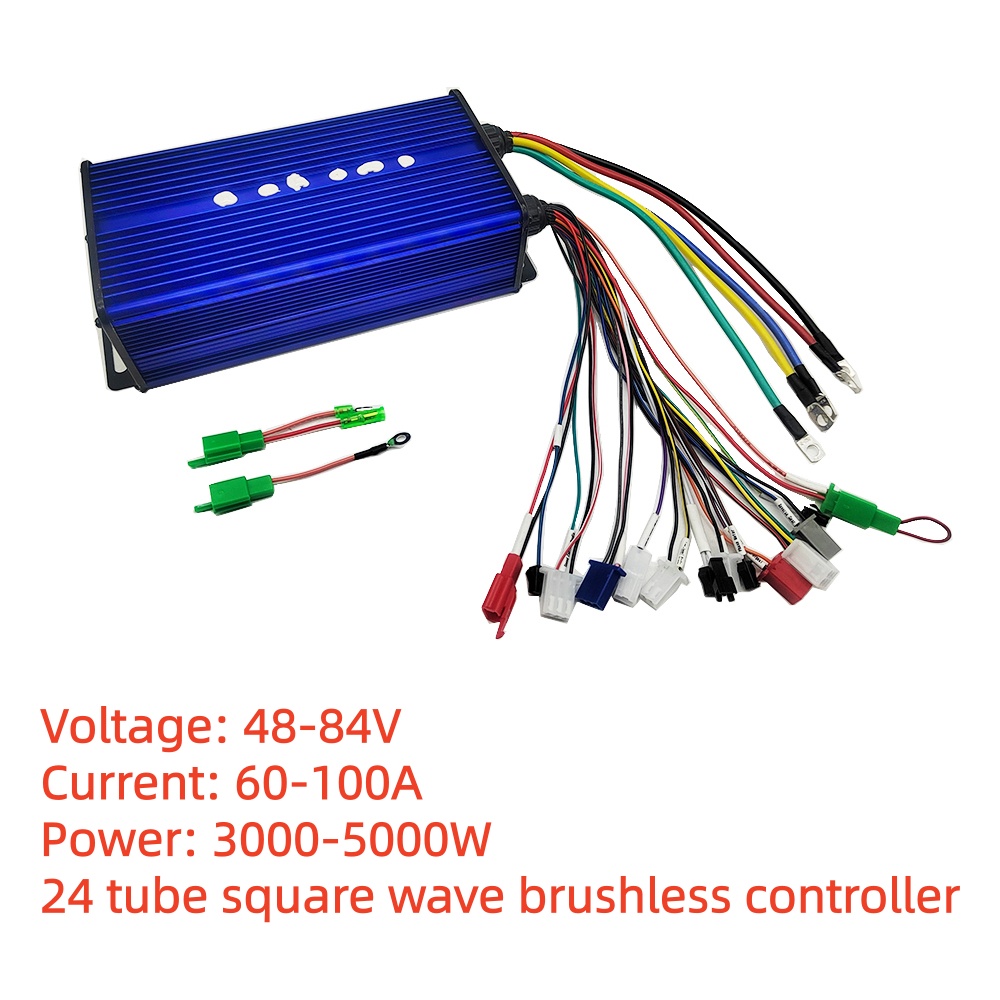 Elektrikli araç fırçasız Motor - 72V 100A Sabvoton Controller incelemesi ve fiyatı
