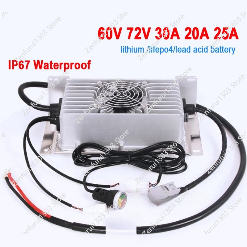 72V 30A 60V 20A 50A 40A Akıllı - 84V 20A Smart Charger incelemesi ve fiyatı